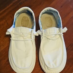 Hey Dude Wendy White Loafers